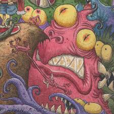 Careful With That Axe Eugene signed, titled, fine art, giclée print by Fian  Arroyo. — Fian Arroyo Illustration