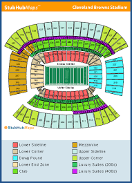 firstenergy stadium mapa asientos imagenes direcciones y