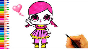 lol bebek nasil cizilir how to draw a lol surprise doll drawings lol dolls