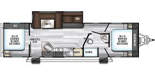 2019 alpha wolf 26dbh by cherokee new bunk model floor plan walk through video. 2019 Forest River Cherokee Alpha Wolf 29dq L Specs And Literature Guide