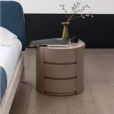 This functional piece serves many purposes including. Round Modern Design Bedside Cabinet With Drawers O 50 2 Cm At My Italian Living Ltd Bed Furniture Design Round Bedside Cabinet Round Bedside
