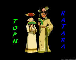 Hd wallpapers and background images. Backgrounds Wallpaper Toph Katara From Avatar The Last Airbender Desktop Background