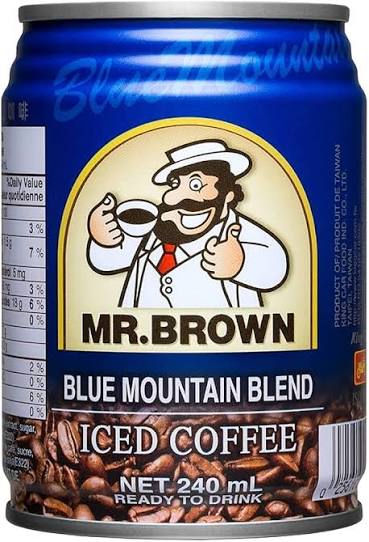 mr brown iced coffee caffeine
