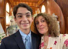 So incredibly proud of my nephew, Zachy, who knocked it out of the ballpark  at his bar mitzvah ceremony