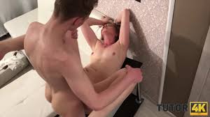 How To Make Out With A Tutor? Just Spill Tea On Her! - Upornia.com