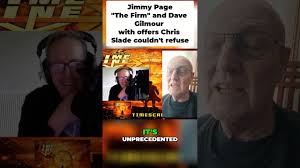 Jimmy Page "The Firm" Dave Gilmour With Offers That Couldn't Be Refused