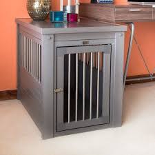 Ecoflex Dog Crate End Table Grey X Small 24 L Walmart Com In 2020 Crate End Tables Dog Crate End Table Dog Furniture