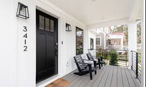 Modern farmhouse red front door. Farmhouse Front Door Ideas That Are Simple And Inspiring