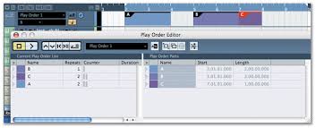 Which type of musical composition am i? Cubase S Play Order Track