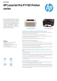 I have hp laserjet professional p1102 printer, it was installed but there was a problem that forced to deinstall and i can not reinstall the printer. Hp Laserjet Pro P1102 Printer Series Manualzz