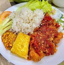 Resepi Nasi Ayam Dan Sambal Geprek In 2021 Resep Nasi Resep Ayam Herba