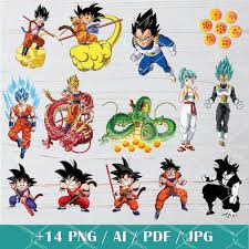 Maybe you would like to learn more about one of these? Dragon Ball Z Clipart Bundle Dragon Ball Z Svg