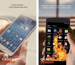 Broken Screen Prank Cracked Screen Phone Fire 3d Apk Download Latest Android Version 1 1 8 Com Wallpaper Crackscreen Prank