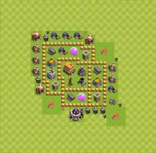 Touch device users, explore by touch or with swipe gestures. Gute Base Rathaus Level 5 Fur Verteidigung Coc Clash Of Clans Th5 Rh5 31