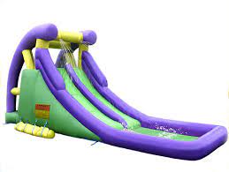 Inflatable Water Slides Makes More Fun For You Inflatable Water Slide Splash Pool Water Slides