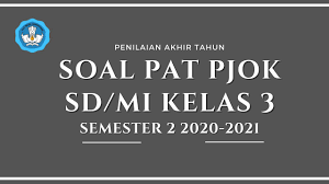 Atas kunjungannya terima kasih, semoga link download ini dapat membantu. Soal Pat Pjok Sd Mi Kelas 5 Semester 2 Pat Pjok Semester Genap 2020 2021 Youtube