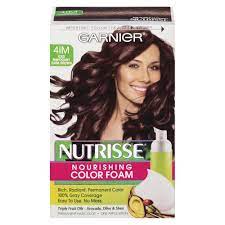 Garnier Nutrisse Nourishing Color Foam Chocolate Brown Hair Dye Hair Color Brown Hair Dye
