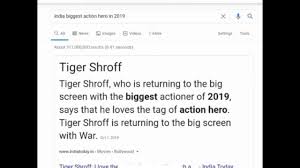 They are the superheroes who live among us and leave an impact that changes the lives of thousands of people around them. Biggest Action Hero Of India Tiger Shroff Youtube