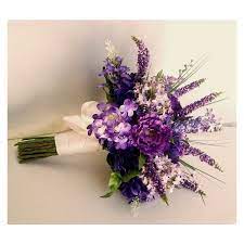 2 day free shipping on 1000s of products! Faux Lilac Wedding Flowers Original Bridal Bouquet By Amorebride Purple Lavender Flower Pa Purple Wedding Bouquets Purple Wedding Flowers Lilac Wedding Flowers