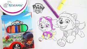 This pack of pooches form a delightful coloring book for dog. Paw Patrol Psi Patrol Kolorowanka Beniamin Youtube