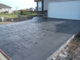 The variety available in pavers these days is better than anything available in the stamped concrete. John Groves On Concrete Paving Stones Vs Stamped Concrete