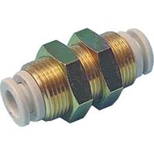 Any kind of small diameter piping connections requiring a positive seal and easy assembly as well as disassembly are made with the help of pipe union. Smc One Touch Fitting Bulkhead Unions Cromwell Tools