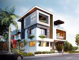 Contemporary or modern house designs promote flexible living space and provision of natural light. Ultra Modern Home Designs Home Designs Stunning Ultra Modern Villa Elevation Its 3d Rendering