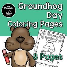 Lots of other free groundhog day printable coloring sheets. Groundhog Day Coloring Worksheets Teaching Resources Tpt