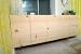 White Slab Cabinet Doors