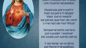 Porque todo el que pide recibe, y el que busca a ti acudimos, oh corazón de jesús, porque en ti encontramos consuelo, cuando afligidos y perseguidos pedimos protección; Oracion Al Sagrado Corazon De Jesus