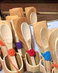 No chemical or adhesive glue was used in making these. Bamboo Set 3 Kitchen Utensils In A Bamboo Cup 10 00 Bamboo Cup Bamboo Kitchen Utensils Kitchen Utensils