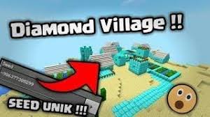 Seed Unik Diamond Village Minecraft 1 2 Minecraft Seed Minecraft Funny Amazing Minecraft