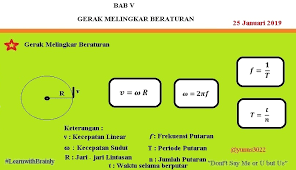 Check spelling or type a new query. Sebuah Partikel Bergerak Melingkar Beraturan Dalam Lintasan Yang Memiliki Jari Jari 50cm Partikel Brainly Co Id