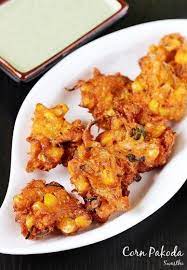 Corn Pakoda Andhra Style Spicy Sweet Corn Pakoda Recipe Pakora Recipes Sweet Corn Recipes Recipes