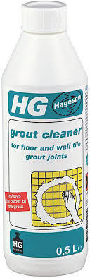 The acid might remove the paint. Hg Grout Tile Cleaner 0 5l Bottle Diy At B Q