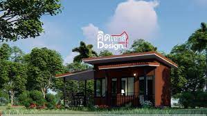 coffee house แบบบ านโมเด ร นทรงแหงนขนาดเล ก ราคา 280 000 บาท thai let s go ร ปแบบบ าน บ านโมเด ร น กระท อมชนบท