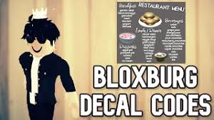 Roblox bloxburg menu picture id robux promo codes november. Roblox Simple Bloxburg Decals Signs For Hotels Schools Restaurants Youtube