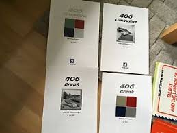 Details About Peugeot 406 Limousine Break Price Lists And Colour Charts 2001 German
