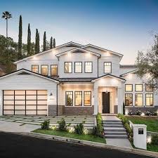Dream Home A Luxurious Modern Farmhouse In Encino Hillsbecki Owens Dream House Exterior House Designs Exterior Dream Home Design