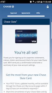 The slate especially has historically been an easier credit card to be approved for from a credit score standpoint, and issuers across the board are looking to mitigate risks during the current economic climate. Chase Slate Myfico Forums 5240199