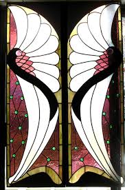 On cherche un art total, réunissant art et artisanat, qui touche tout autant la peinture, l'architecture, que la céramique, le mobilier ou la joaillerie. No Shop Available Stained Glass Art Art Stained Stained Glass Window Panel