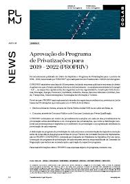 O país é membro da comunidade para o desenvolvimento da áfrica austral (sadc). Aprovacao Do Programa De Privatizacoes Para 2019 2022 Propriv Notas Informativas Conhecimento Plmj Transformative Legal Experts