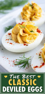 Classic Southern Deviled Eggs Recipe Paleo Keto Evolving Table Recipe Deviled Eggs Recipe Recipes Deviled Eggs Recipe Classic