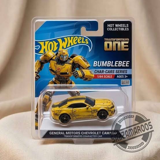Hot Wheels Transformers Bumblebee Chevrolet Camaro Die-Cast Car