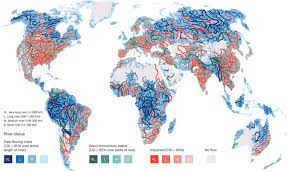 The free flowing rivers of the world. Free Printable World River Map Outline World Map With Countries