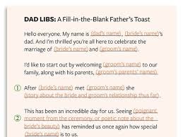 What Does The Father Of The Bride Wear Wedding Speech Maid Of Honor Speech Bride Speech Examples