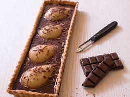 Tarte Aux Poires Et Ganache Au Chocolat Recettes Recette Tarte Aux Poires Recette Tarte Recette Tarte Poire