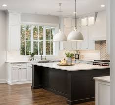 Black And White Kitchen Cabinets Ideas Interior Design Ideas Home Bunch Interior Design Ideas White Modern Kitchen Kitchen Remodel Kitchen Layout