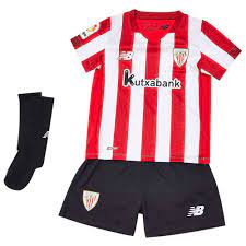 Arenal bilbao bilbao viele angebote mit reiseschutz & kostenlos umbuchbar! New Balance Athletic Club Bilbao Home Infant 20 21 Set White Goalinn