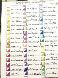 Arteza Expert Colored Pencil Chart Page 1 Done On 60lbs